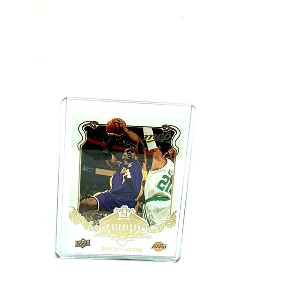 Kobe Bryant Basketball Card MVP 2008 Game 99 Los Angeles Lakers NBA Uppe… - Picture 3 of 6